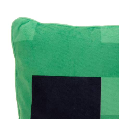 Coussin décoratif moelleux en tissu velouté Vert - creeper 4 - vertbaudet enfant 