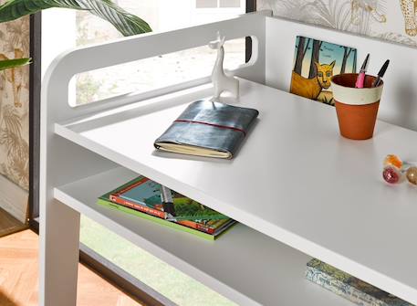 Bureau enfant féroé Blanc+Gris perle+Mousse 3 - vertbaudet enfant 