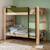 Lit superposé séparable en hêtre arsène Blanc-bois+Bois+Vert-bois 13 - vertbaudet enfant 