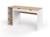 Bureau avec caisson milor Anthracite & bois+Blanc & bois 7 - vertbaudet enfant 