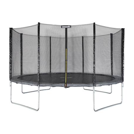 Trampoline 430cm filet protection venus Gris 1 - vertbaudet enfant 