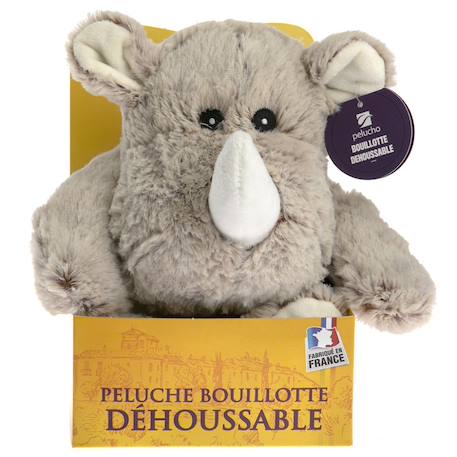 Bouillotte déhoussable rhino Marron 3 - vertbaudet enfant 