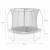Trampoline rond ø 305cm gris avec filet de protection intérieur - mars inner 3,05m 305 cm Gris 6 - vertbaudet enfant 