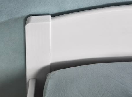 Lit ado opale pin massif Blanc 2 - vertbaudet enfant 