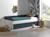 Lit banquette gigogne opus Blanc et bois+Bleu nuit+Mousse 6 - vertbaudet enfant 