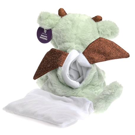 Bouillotte déhoussable dragon Vert 2 - vertbaudet enfant 