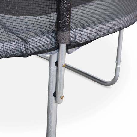 Trampoline ø460cm - neptune avec son filet de protection Gris 3 - vertbaudet enfant 