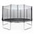 Trampoline ø460cm - neptune avec son filet de protection Gris 1 - vertbaudet enfant 