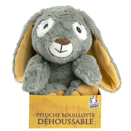 Bouillotte déhoussable lapin Gris 2 - vertbaudet enfant 