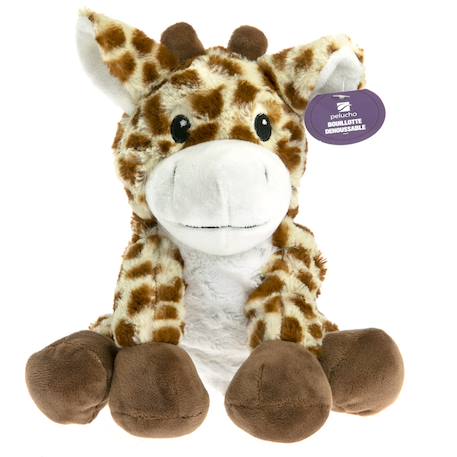 Bouillotte déhoussable girafe Blanc 1 - vertbaudet enfant 