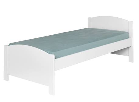 Lit ado opale pin massif Blanc 3 - vertbaudet enfant 
