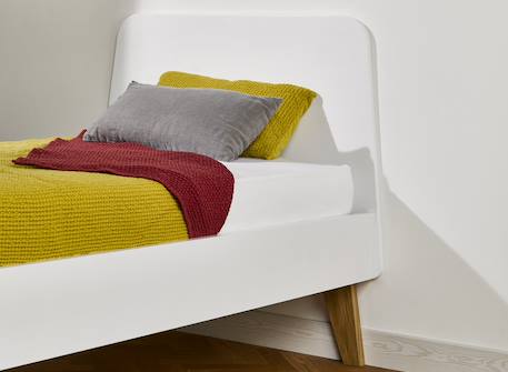 Lit enfant origine Blanc & chêne+Chêne+Gris & chêne 2 - vertbaudet enfant 