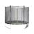 Trampoline 250 cm – galaxie avec filet de protection, bâche, filet pour chaussures, kit d’ancrage Gris+Vert 8 - vertbaudet enfant 