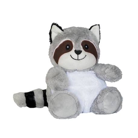 Bouillotte déhoussable raton laveur Gris 1 - vertbaudet enfant 