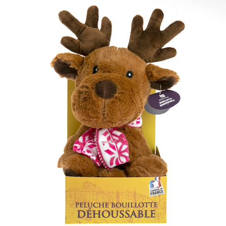 Bouillotte déhoussable elan hiver Marron 3 - vertbaudet enfant 