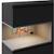 Buffet minecraft 5 tiroirs et compartiment ouvert avec éclairage led Effet carbone noir 4 - vertbaudet enfant 