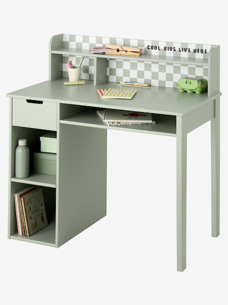 Bureau enfant Damier vert 8 - vertbaudet enfant 