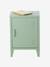 Table de chevet 1 porte en métal rose+vert 12 - vertbaudet enfant 
