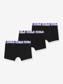 -Lot de 3 boxers garçon ceinture contrastée Ecodim