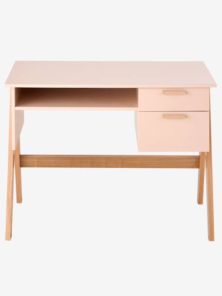 Bureau enfant Rétro Vintage rose poudré 11 - vertbaudet enfant 