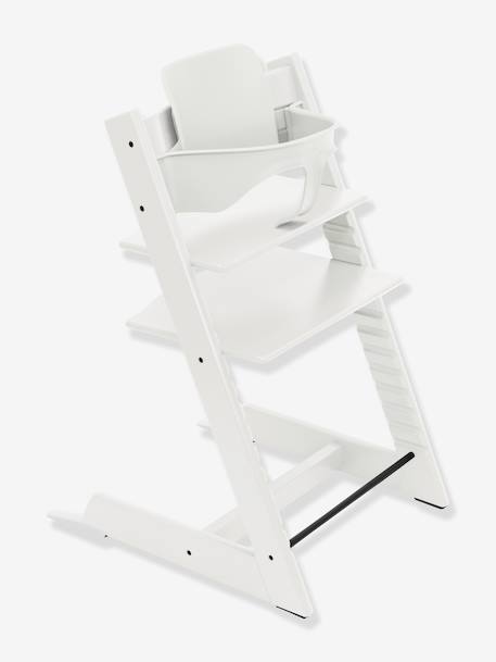 Tripp Trapp pack chaise + babyset beige+blanc+gris 4 - vertbaudet enfant 