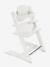 Tripp Trapp pack chaise + babyset beige+blanc+gris 4 - vertbaudet enfant 