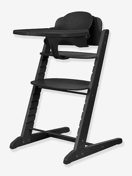 Chaise haute Iris 3-en-1 beige+blanc+noir 3 - vertbaudet enfant 