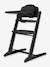 Chaise haute Iris 3-en-1 beige+blanc+noir 3 - vertbaudet enfant 