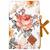 Protège carnet de santé bébé en coton néo vintage Néo vintage imprimé floral, beige, blanc 1 - vertbaudet enfant 