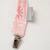 Attache tétine  en gaze de coton lla Rosella imprimé floral, rose 3 - vertbaudet enfant 