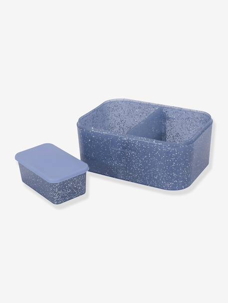 Lunch box à paillettes bleu 2 - vertbaudet enfant 