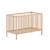 Lit bébé sommier réglable en hauteur hêtre massif naturel  paola Blanc+Bois 8 - vertbaudet enfant 