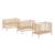 Lit bébé sommier réglable en hauteur hêtre massif naturel  paola Blanc+Bois 9 - vertbaudet enfant 