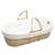 Couffin bébé avec matelas habillage et drap housse melody Melody, blanc imprimé minimaliste 1 - vertbaudet enfant 