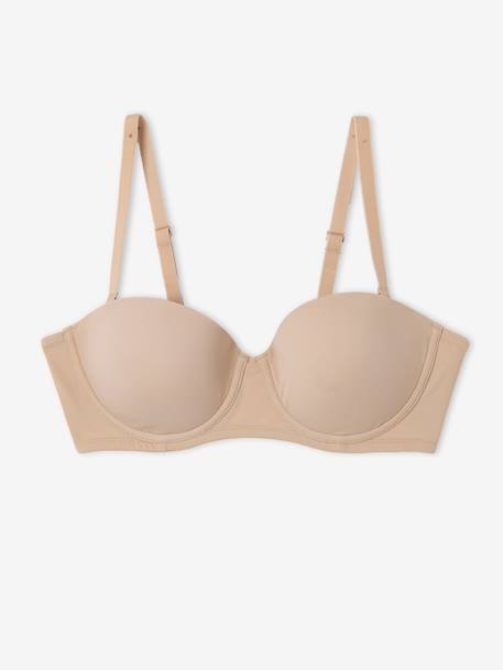 Soutien-gorge de grossesse avec armatures bretelles amovibles beige 1 - vertbaudet enfant 