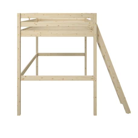 Lit mezzanine 2 places pin massif  isidore Blanc+Bois 11 - vertbaudet enfant 