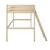 Lit mezzanine 2 places pin massif  isidore Blanc+Bois 11 - vertbaudet enfant 