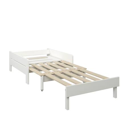 Lit mezzanine avec rangements et fauteuil convertible arthur Blanc+Blanc-bois 12 - vertbaudet enfant 