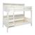 Lit superposé avec rangements pin massif  edouard Blanc+Bois 5 - vertbaudet enfant 