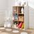 6 cases de rangement effet bois  tom & apolline Ardoise+Blanc 7 - vertbaudet enfant 