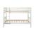Lit superposé en pin massif  isidore Blanc+Bois 5 - vertbaudet enfant 
