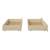 Paire de tiroirs pour lit superposé pin massif naturel  isidore Blanc+Bois 7 - vertbaudet enfant 