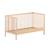 Lit bébé évolutif en hêtre massif  paola Blanc+Bois+Gris 11 - vertbaudet enfant 