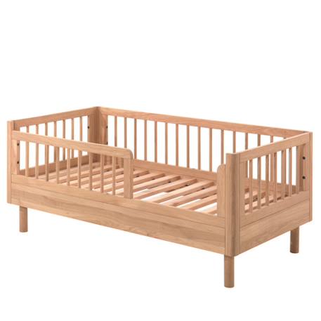 Petit lit enfant en chêne massif  romane Bois naturel 5 - vertbaudet enfant 