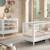 Table à langer bébé en hêtre massif aubane Blanc 4 - vertbaudet enfant 