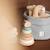 Panier de rangement cosy knit ivory (14 x 18 cm) Bleu+Ecru 4 - vertbaudet enfant 
