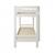 Lit superposé et lit gigogne pin massif   basile Blanc+Gris 5 - vertbaudet enfant 