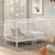 Lit bébé évolutif en hêtre massif  paola Blanc+Bois+Gris 1 - vertbaudet enfant 