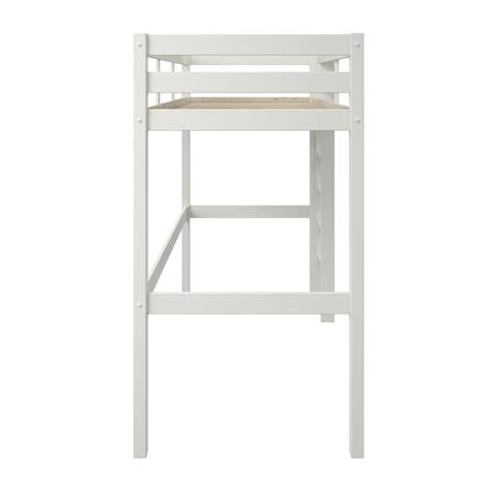 Lit mezzanine avec armoire et fauteuil convertible arthur Blanc+Blanc-bois 5 - vertbaudet enfant 