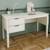 Bureau à deux tiroirs pin massif leopold Blanc 1 - vertbaudet enfant 
